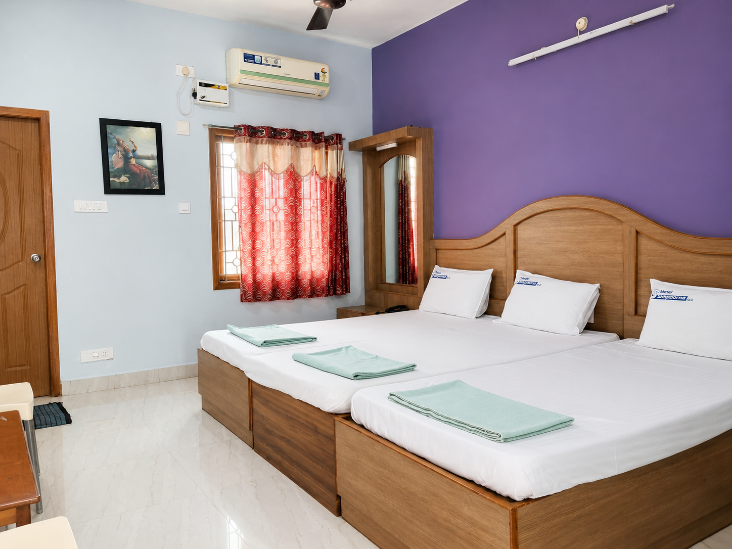 AC Triple Bedroom
